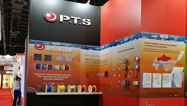 PTS exhibited in Intersec Duabi 2018